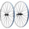 Комплект колес SHIMANO MT15, 29'', C.LOCK, НА 9-10СК, QR, ЦВ. БЕЛЫЙ С ЗЕЛЕНЫМ EWHMT15AFR9WE