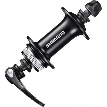 Втулка передняя SHIMANO RS505, 32 отверстия, C.LOCK, QR 133 мм, черный