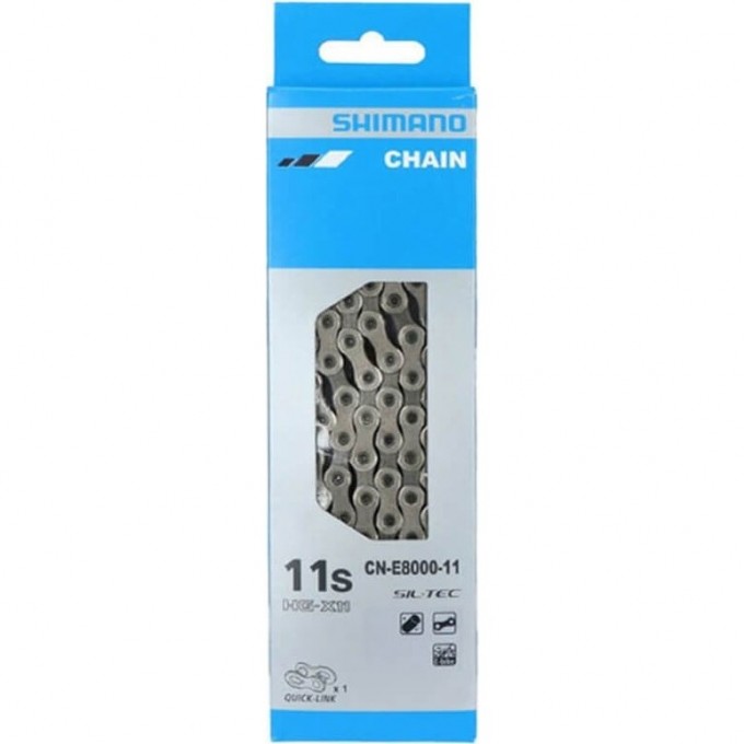 Цепь SHIMANO E8000, 11СК, 116 ЗВ., С ЗАМКОМ ЦЕПИ ICNE800011116Q Цепь SHIMANO E8000, 11СК, 116 ЗВ., С ЗАМКОМ ЦЕПИ ICNE800011116Q
