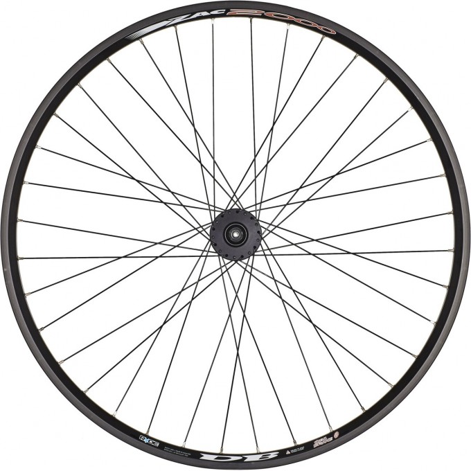 Колесо переднее SHIMANO RS171, под дисковый тормоз C.LOCK, под полую ось 12мм, черный EWHRS171FED70B