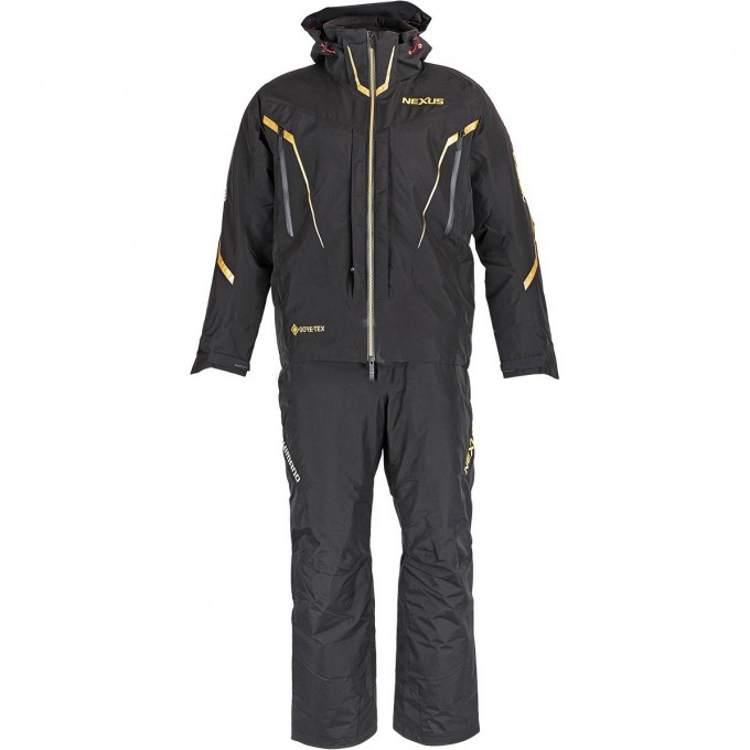 Костюм утеплённый SHIMANO NEXUS RB-119T Gore-Tex чёрный, размер L 59YRB119T18 Костюм утеплённый SHIMANO NEXUS RB-119T Gore-Tex чёрный, размер L 59YRB119T18