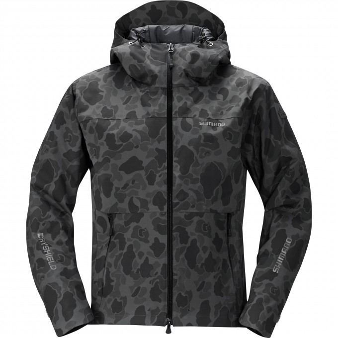 Куртка утеплённая SHIMANO RB-01JS GORE-TEX чёрный камуфляж XL 59YRB01JS69 Куртка утеплённая SHIMANO RB-01JS GORE-TEX чёрный камуфляж XL 59YRB01JS69