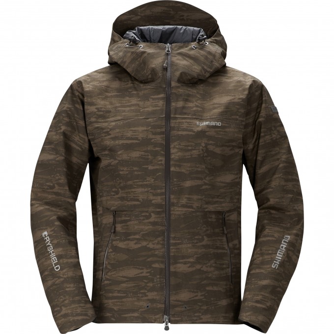 Куртка утеплённая SHIMANO RB-04JS DRYSHIELD коричневый камуфляж L 59YRB04JSA8 Куртка утеплённая SHIMANO RB-04JS DRYSHIELD коричневый камуфляж L 59YRB04JSA8