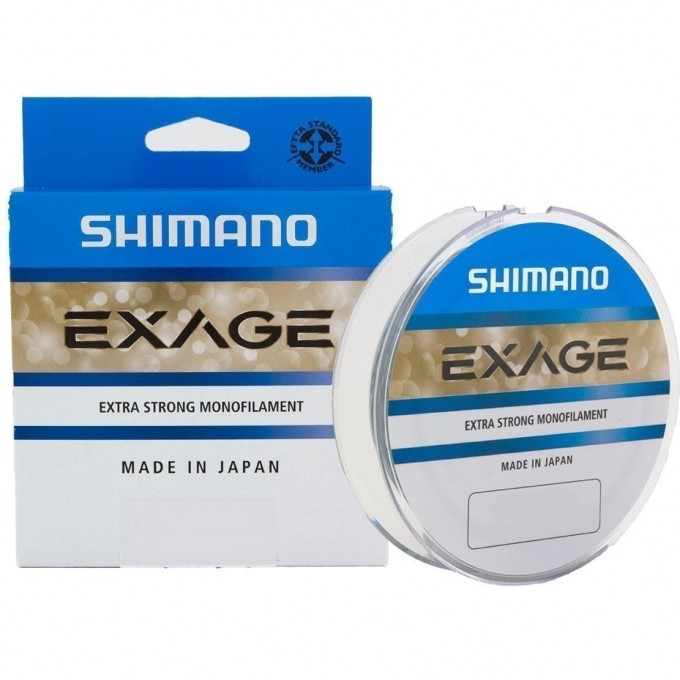 Леска SHIMANO EXAGE 150м прозрачная 0,205мм 3,4кг EXG15020 Леска SHIMANO EXAGE 150м прозрачная 0,205мм 3,4кг EXG15020