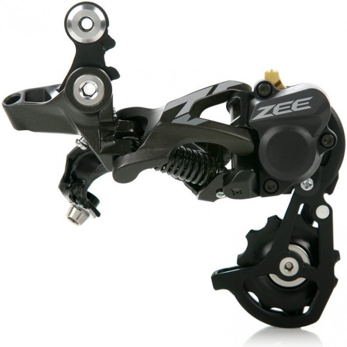 Переключатель задний SHIMANO ZEE, M640, SS, 10ск, для FR, 11-32/11-36T, RD+ IRDM640SSW Переключатель задний SHIMANO ZEE, M640, SS, 10ск, для FR, 11-32/11-36T, RD+ IRDM640SSW