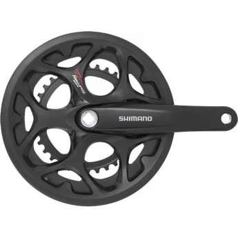 Система SHIMANO TOURNEY, A073, 170 мм, квадрат, 50/39/30T, защита одинарная Система SHIMANO TOURNEY, A073, 170 мм, квадрат, 50/39/30T, защита одинарная