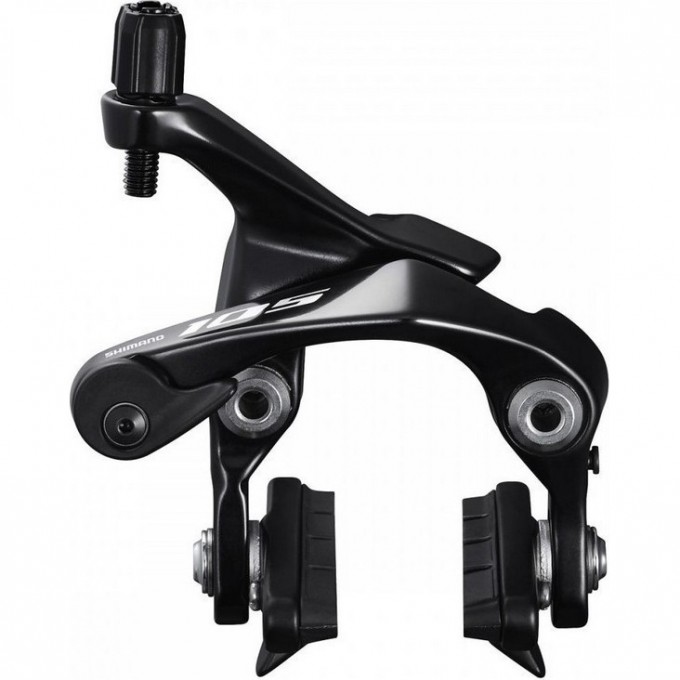 Тормоз клещевой SHIMANO 105, R7010, direct mount, колодки R55C4, черный, IBRR7010R82L Тормоз клещевой SHIMANO 105, R7010, direct mount, колодки R55C4, черный, IBRR7010R82L