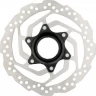 Тормозной диск SHIMANO RT10, 160мм, C.LOCK, С LOCK RING, только для пластиковых колодок ESMRT10S2