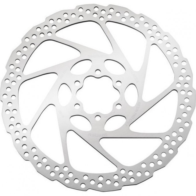 Тормозной диск SHIMANO RT56, 180мм, 6-болтов, только для пластиковых колодок ESMRT56MC