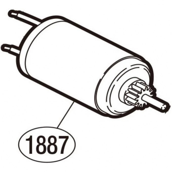 Запчасть для катушки SHIMANO мотор TGT1887 Запчасть для катушки SHIMANO мотор TGT1887