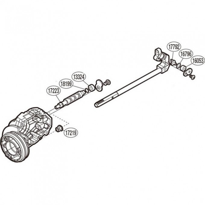 Запчасть для катушки SHIMANO OSCILLATION SET набор для бесконечного винта PK0416 Запчасть для катушки SHIMANO OSCILLATION SET набор для бесконечного винта PK0416