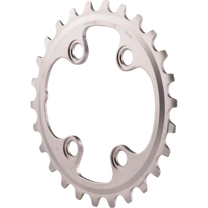Звезда передняя SHIMANO 105 34T-MA, для системы FC-5800 50-34T, цвет серебро, Y1PH34010