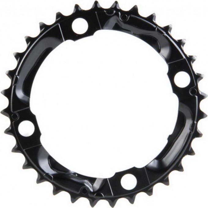 Звезда передняя SHIMANO DEORE для FC-M590/T4010, 36T, черный Y1LD98090