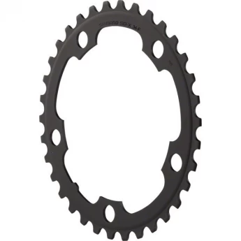 Звезда передняя SHIMANO Y-PART, для FC-RS500, 36T-MJ, черная, для 46-36T/52-36T