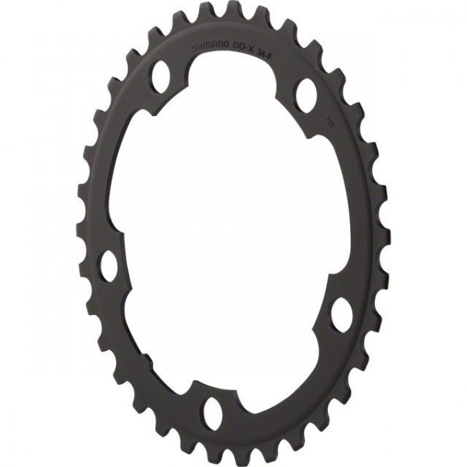 Звезда передняя SHIMANO Y-PART, для FC-RS500, 36T-MJ, черная, для 46-36T/52-36T Y1PR36000 Звезда передняя SHIMANO Y-PART, для FC-RS500, 36T-MJ, черная, для 46-36T/52-36T Y1PR36000